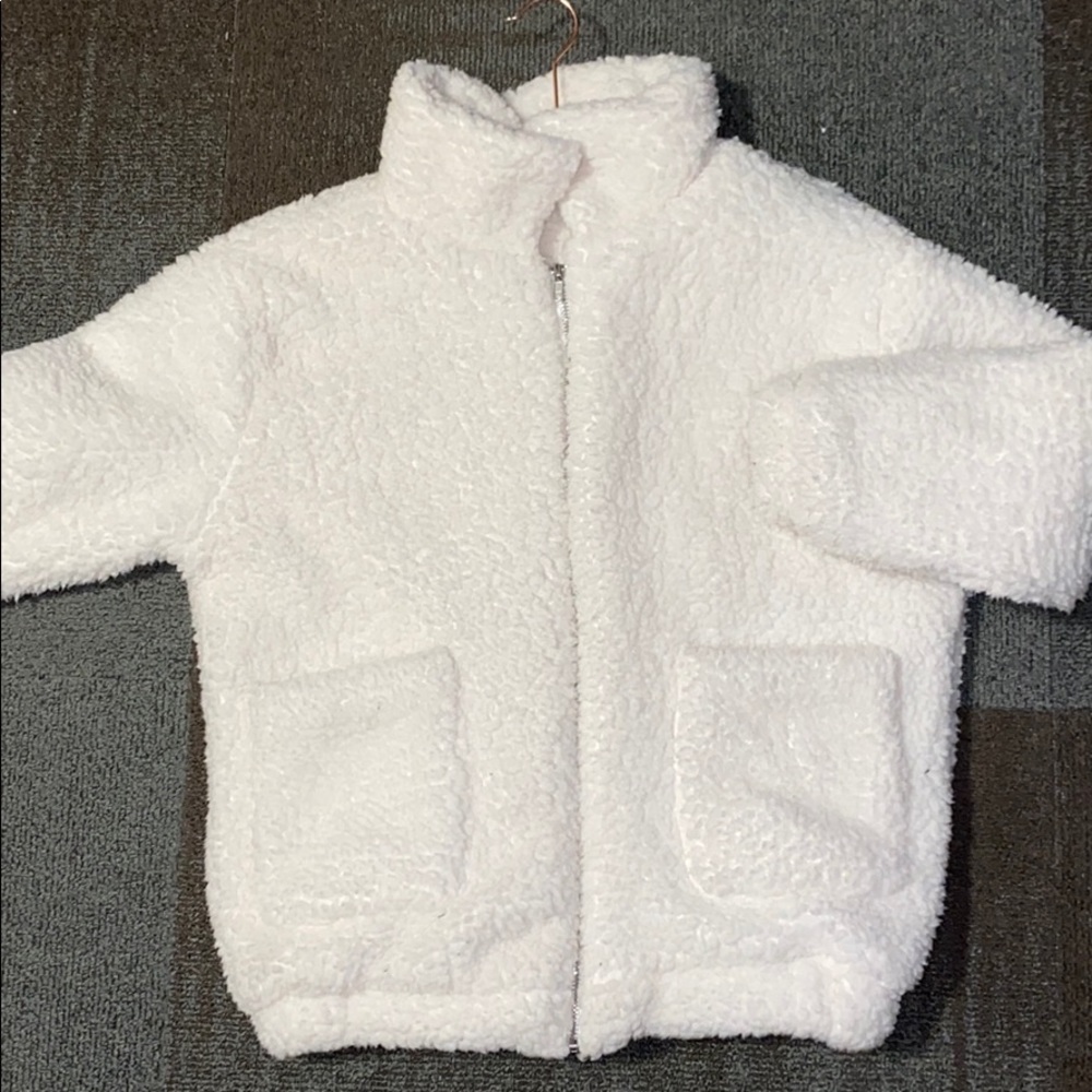 White Teddy Coat